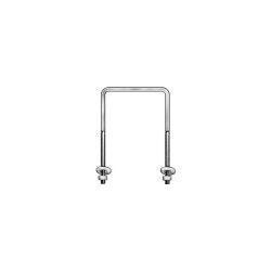 U-BOLTS SQ BEND SS 2"x3"
